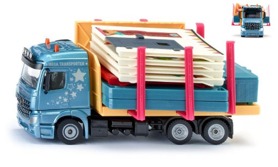 Immagine di CAMION TRASPORTO CASA PREFABBRICATA 1:50