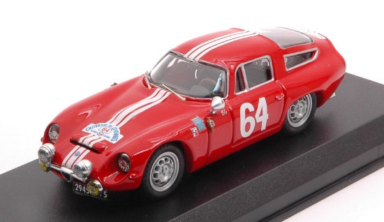 Immagine di ALFA ROMEO TZ1 N.64 WINNER CRITERIUM CEVENNES 1964 ROLLAND-AUGIAS 1:43
