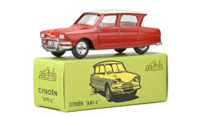 Immagine di CITROEN AMI 6 BERLINE 1961 RED 1:43