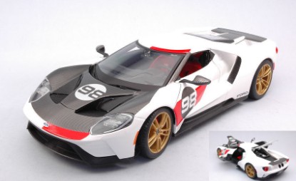 Immagine di FORD GT 2021 FORD HERITAGE N.98 WHITE 1:18