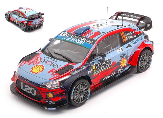 Immagine di HYUNDAI i20 WRC N.19 WRC RALLY MONTE CARLO 2019 S.LOEB-D.ELENA 1:24