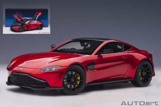 Immagine di ASTON MARTIN VANTAGE 2019 HYPER RED 1:18