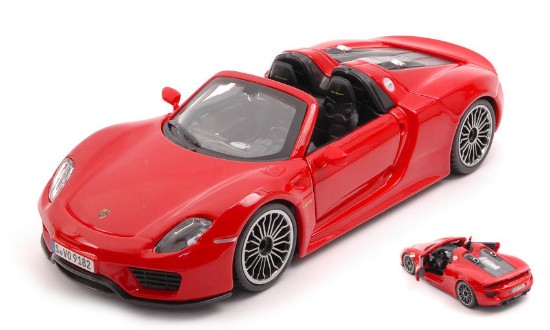Immagine di PORSCHE 918 SPYDER 2015 RED 1:24