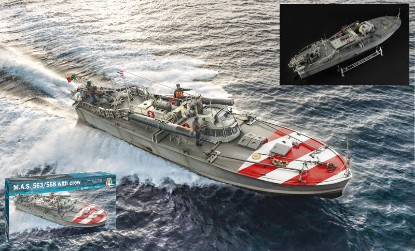 Immagine di M.A.S. 568 4a SERIE WITH CREW AND ACCESSORIES KIT 1:35