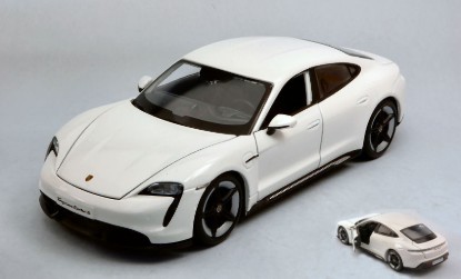 Immagine di PORSCHE TAYCAN TURBO S WHITE 1:24