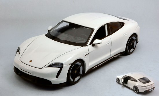 Immagine di PORSCHE TAYCAN TURBO S WHITE 1:24