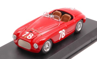 Immagine di FERRARI 166 MM BARCHETTA N.78 2nd COPPA D'ORO DI SICILIA P.MARZOTTO 1:43