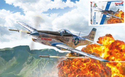 Immagine di NORTH AMERICAN F-51D KOREAN WAR KIT 1:72