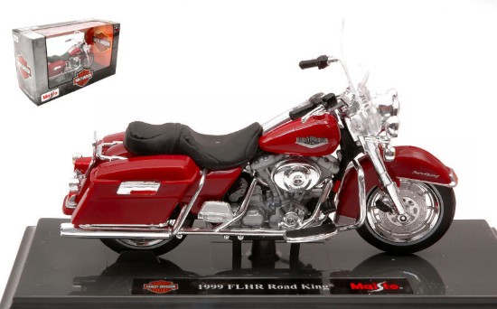 Immagine di HARLEY DAVIDSON FLHR ROAD KING 1999 RED 1:18