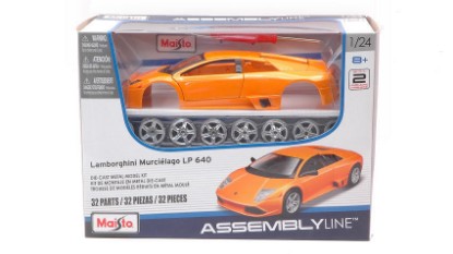 Immagine di LAMBORGHINI MURCIELAGO LP 640 ORANGE KIT 1:24