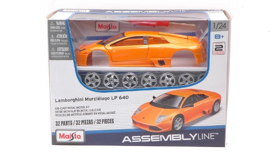Immagine di LAMBORGHINI MURCIELAGO LP 640 ORANGE KIT 1:24