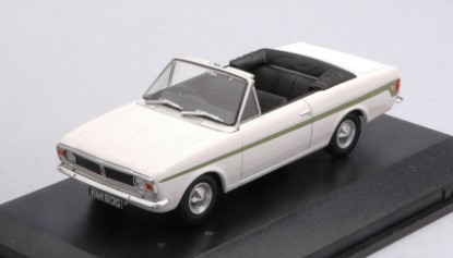 Immagine di FORD CORTINA MKII CRAYFORD CONVERTIBLE WHITE/GREEN 1:43