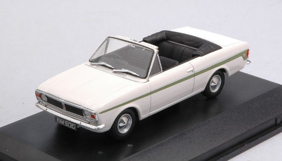 Immagine di FORD CORTINA MKII CRAYFORD CONVERTIBLE WHITE/GREEN 1:43