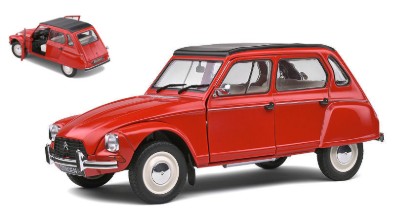 Immagine di CITROEN DYANE 6 1968 ROUGE CORSAIRE 1:18