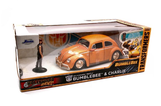 Immagine di VW BEETLE "BUMBLEBEE & CHARLIE" W/FIGURE 1:24
