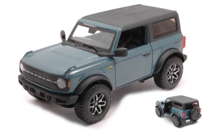 Immagine di FORD BRONCO BADLANDS 2021 LIGHT BLUE 1:24