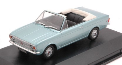 Immagine di FORD CORTINA MKII CRAYFORD CONVERTIBLE LIGHT BLUE CANOPY OPEN 1:43