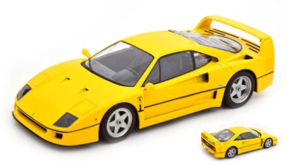 Immagine di FERRARI F40 1987 YELLOW 1:18