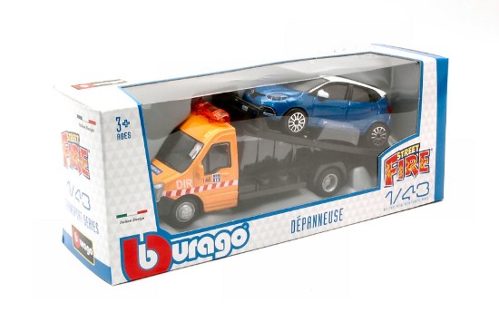 Immagine di RENAULT CAPTUR + FLATBED TRANSPORTER 1:43