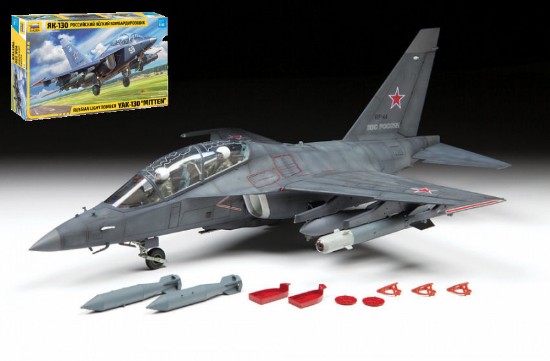 Immagine di YAK-130 RUSSIAN LIGHT BOMBER KIT 1:48
