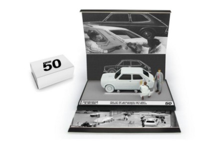 Immagine di FIAT 127 1a SERIE CENTRO STILE FIAT PIO MANZU 50.mo ANNIV.1971-2021 1:43