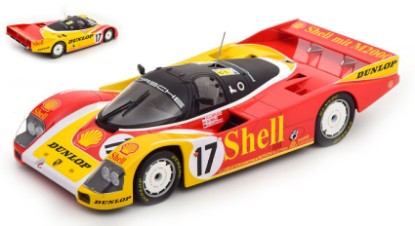 Immagine di PORSCHE 962 C SHELL N.17 LM 1988 LUDWIG-STUCK-BELL 1:18