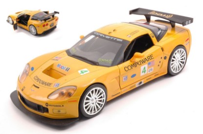 Immagine di CHEVY CORVETTE C6-R 2005 YELLOW 1:24
