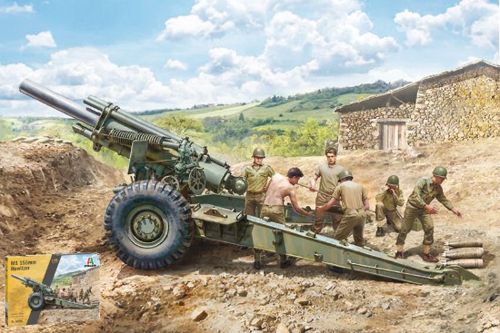 Immagine di M1 155 mm HOWITZER WITH CREW KIT 1:35