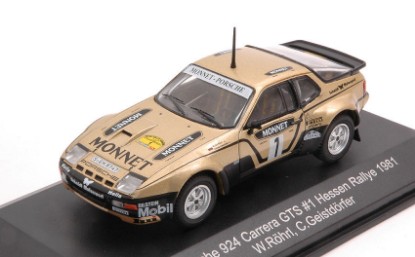 Immagine di PORSCHE 924 CARRERA GTS N.1 HESSEN RALLY 1981 W.ROHRL-C.GEISTDORFER 1:43