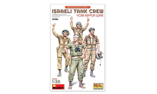 Immagine di ISRAELI TANK CREW YOM KIPPUR WAR KIT 1:35