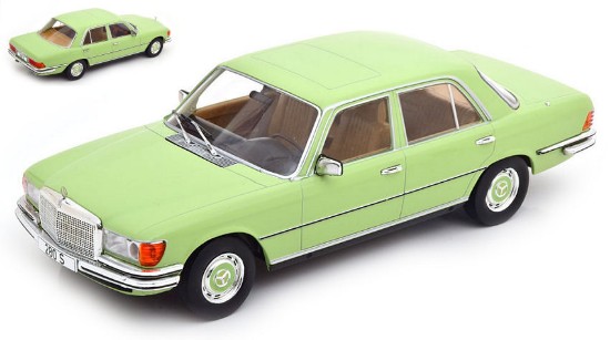 Immagine di MERCEDES 280 S (W116) 1972 LIGHT GREEN 1:18