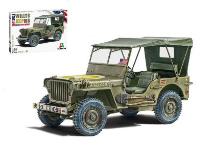 Immagine di WILLYS JEEP MB 80th YEAR ANNIVERSARY KIT 1:24