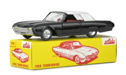 Immagine di FORD THUNDERBIRD COUPE' 1962 BLACK 1:43