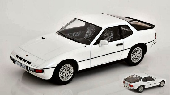 Immagine di PORSCHE 924 TURBO WHITE 1:18