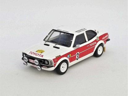 Immagine di TOYOTA COROLLA LEVIN SWEDISH RALLY 1977 MIKKOLA/HERTZ 1:43