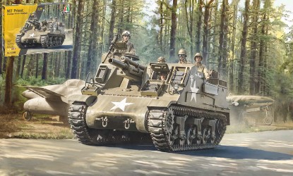 Immagine di M7 PRIEST GUN MOTOR CARRIAGE KIT 1:35