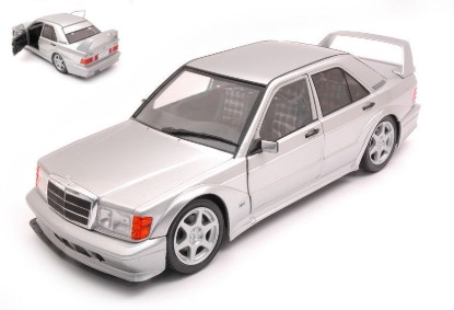 Immagine di MERCEDES 190 EVO II (W201) 1990 ASTRAL SILVER 1:18