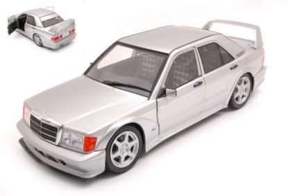 Immagine di MERCEDES 190 EVO II (W201) 1990 ASTRAL SILVER 1:18