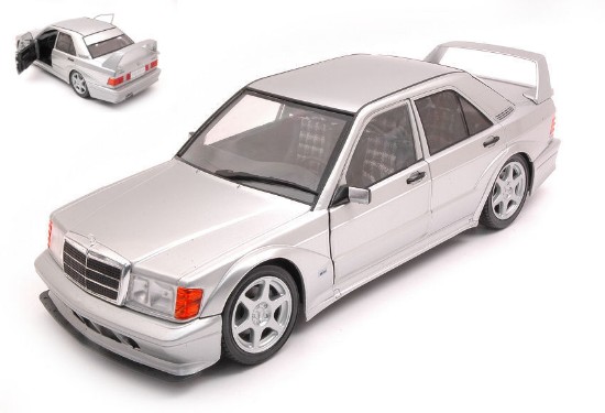 Immagine di MERCEDES 190 EVO II (W201) 1990 ASTRAL SILVER 1:18