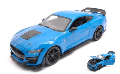 Immagine di FORD MUSTANG SHELBY GT500 2020 BLUE 1:18