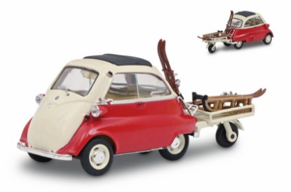 Immagine di BMW ISETTA W/TRAILER + SKI 1:43