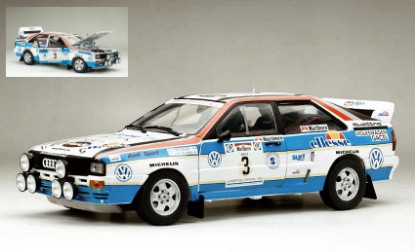 Immagine di AUDI QUATTRO A2 N.3 3rd RALLY ARGENTINA 1984 J.RECALDE-J.DEL BUONO 1:18