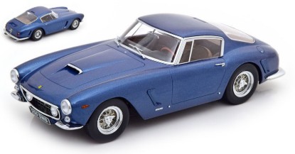 Immagine di FERRARI 250 SWB PASSO CORTO 1961 BLUE METALLIC 1:18