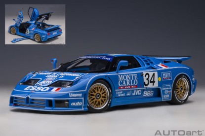 Immagine di BUGATTI EB110 N.34 LM 1994 CUDINI-HELARY-BOUILLON 1:18