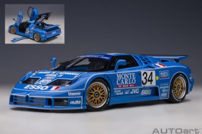 Immagine di BUGATTI EB110 N.34 LM 1994 CUDINI-HELARY-BOUILLON 1:18