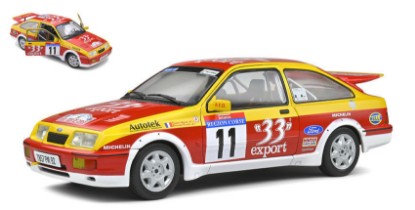Immagine di FORD SIERRA COSWORTH RS N.11 TOUR DE CORSE 1987 AURIOL-OCELLI 1:18
