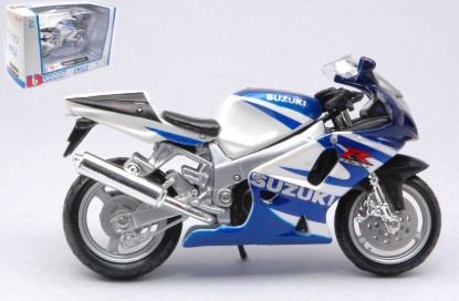 Immagine di SUZUKI GSX-R750 BLUE 1:18
