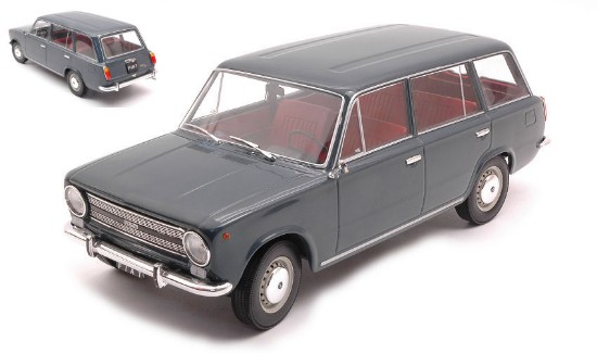 Immagine di FIAT 124 FAMILIARE 1972 MOUSE GREY 1:18