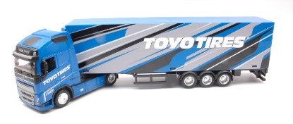 Immagine di VOLVO FH16 GLOBETROTTER 750 XXL "TOYO TYRES" BLUE 1:43