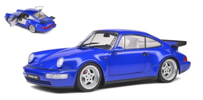 Immagine di PORSCHE 911 (964) TURBO 3.6 1990 ELECTRIC BLUE 1:18